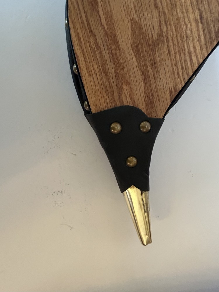 NEW - Johnny Beard Bellow - Solid Wood with Leather - Made in Oklahoma