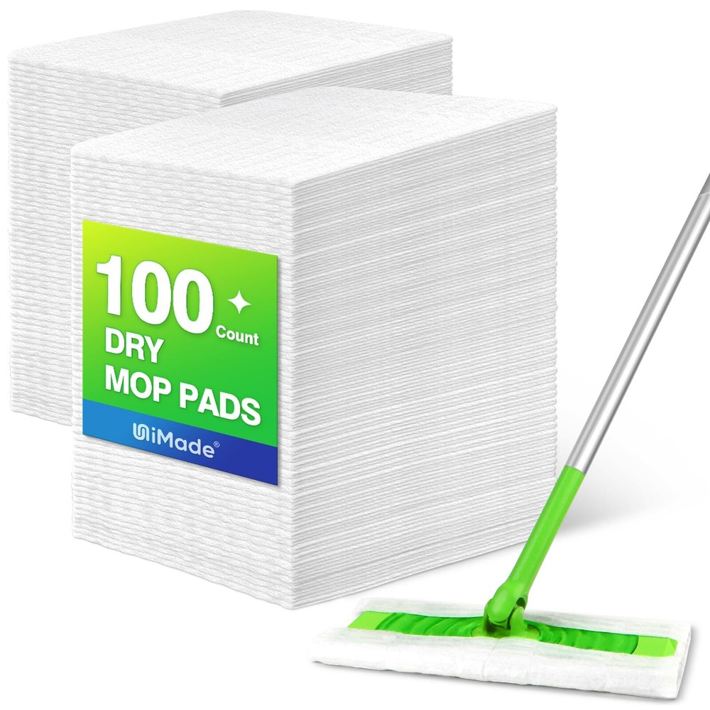 Dry Sweeping Cloths Mop Refill Compatible with Swiffer Sweeper Disposable Duster