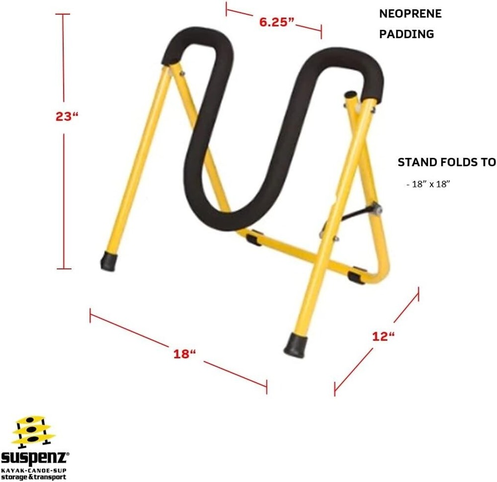 Foldable Storage Racks Display Stand for Hold/Clean SUP/Surfboard Paddle Board