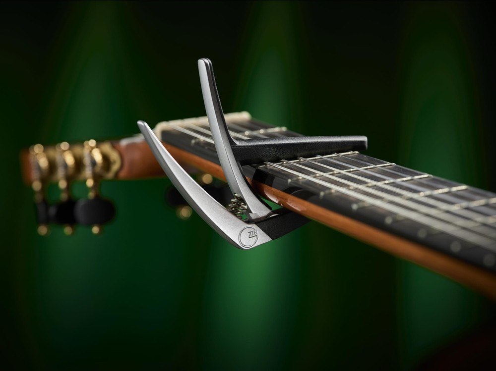 G7th Nashville 6 String Classical Silver Guitar Capo - Lightweight and Low Pr...