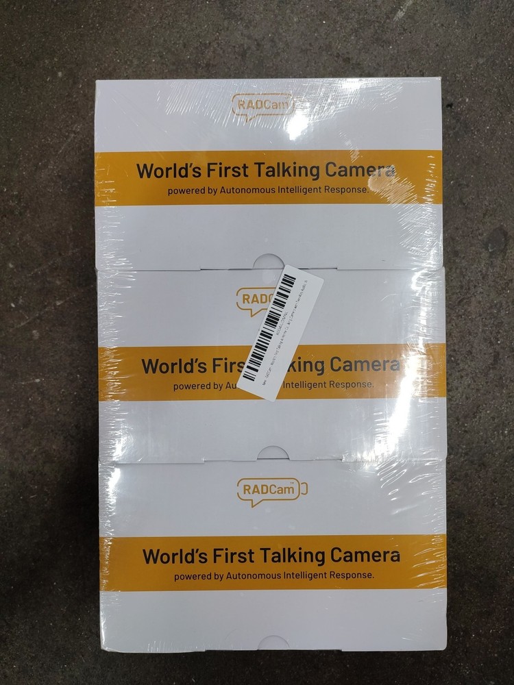 RADCam World’s First Talking AI Home Camera System | Smart Security System 3pack