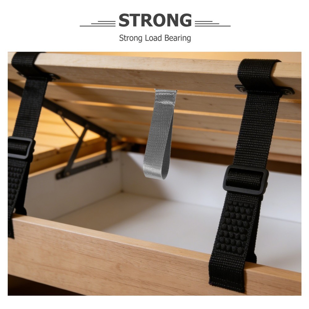 Storage Bed Lift Strap Straps for Mattress Pad Webbing Handle End Ottoman