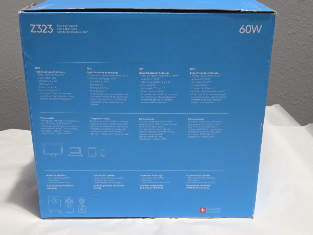 Logitech Speaker System Z323 2.1