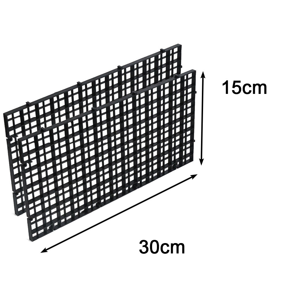 Mesh divider plate plastic divider filter isolation net fish tank bottom