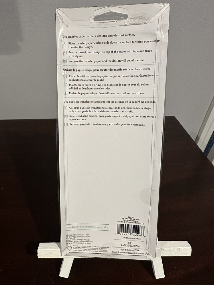 Martha Stewart Crafts Transfer Paper