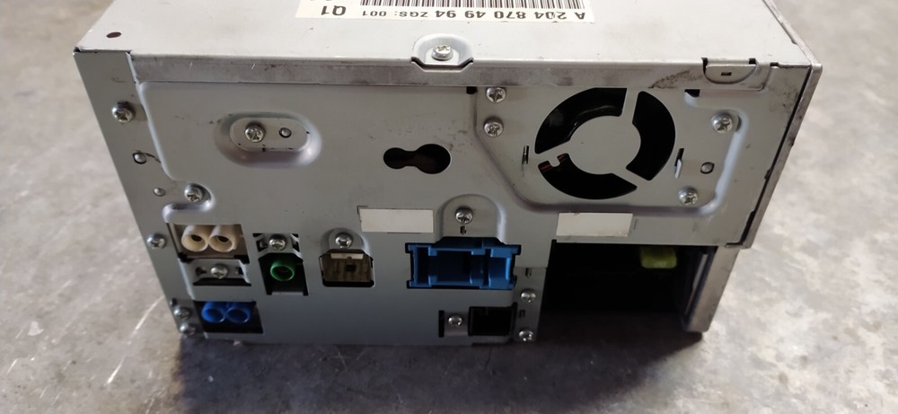 ⭐️ Mercedes W204 Head Unit Navigation High ECE A 2048704994 A 2048707590 + CODE