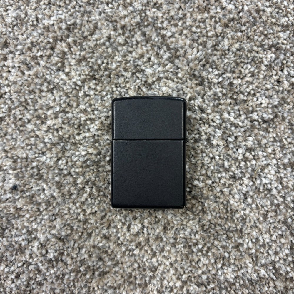 1996 Engraved Zippo Lighter Black and Gold Initials JGB