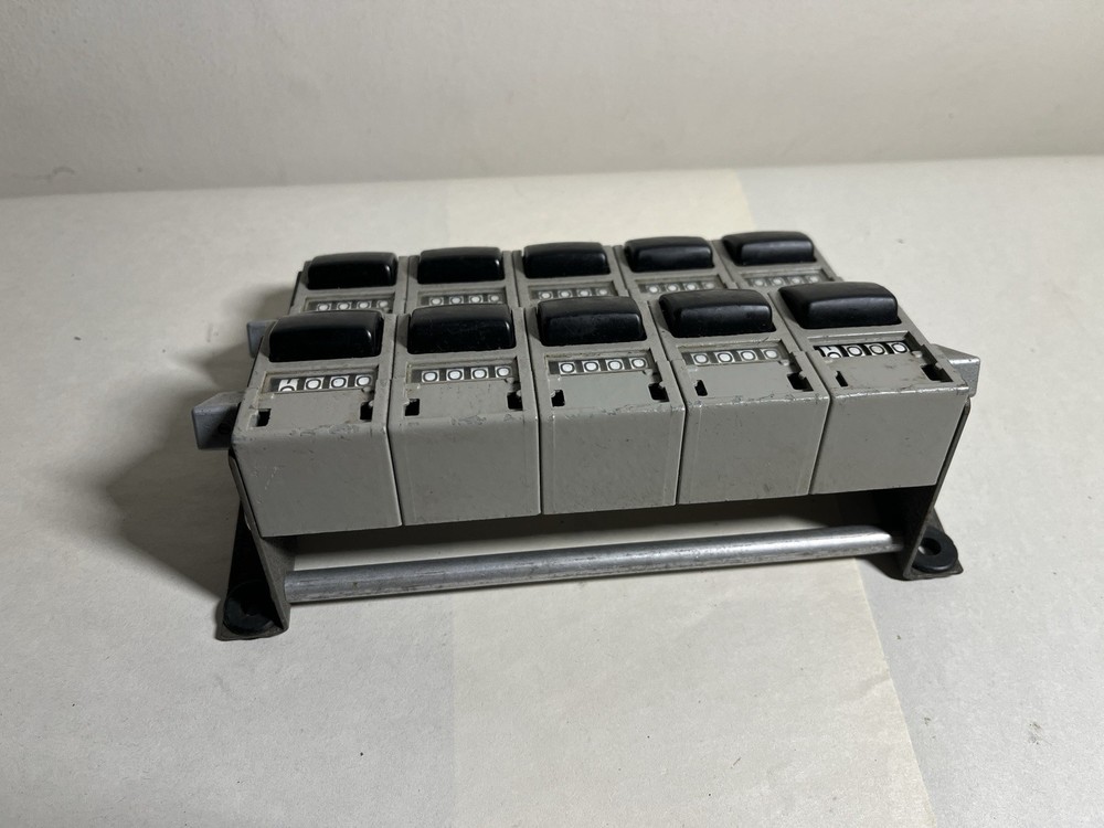 Multiple Tally Denominator 12 Button 4 Digit Counting Unit Tested and Working