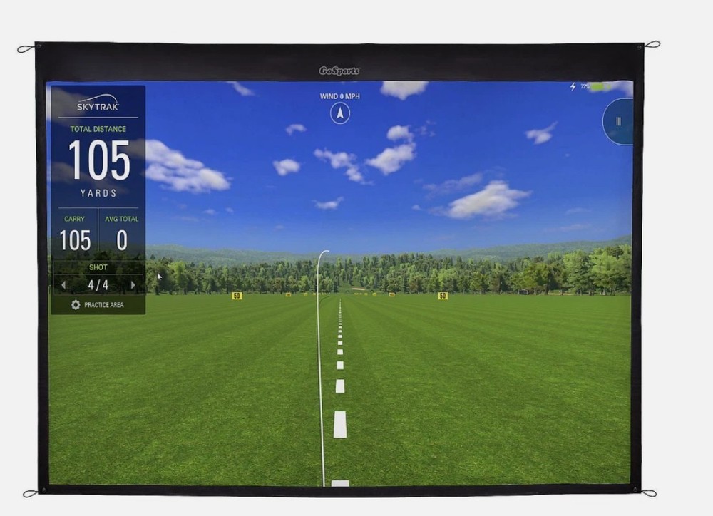 GoSports 7ft Golf Simulator Impact Screen