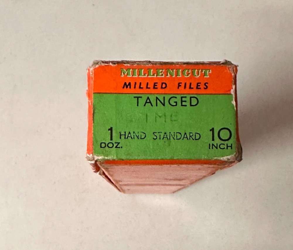 Firth Brown Tools - Millenicut files - empty box
