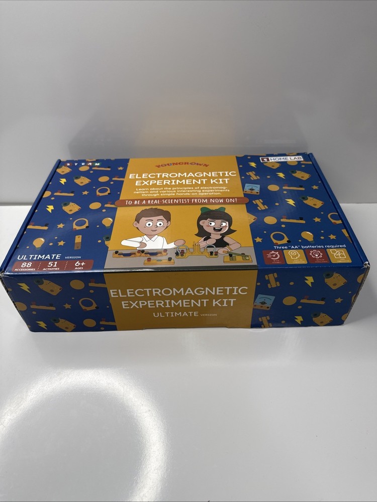 Youngrown Electromagnetic Experiment Kit Ultimate Version Home Lab New In Box