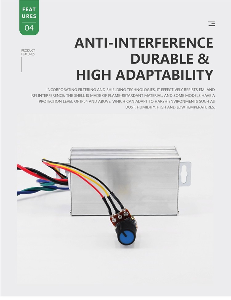 PWM DC Brushed Motor Continuously Variable Transmission Controller Switch 6V~24V