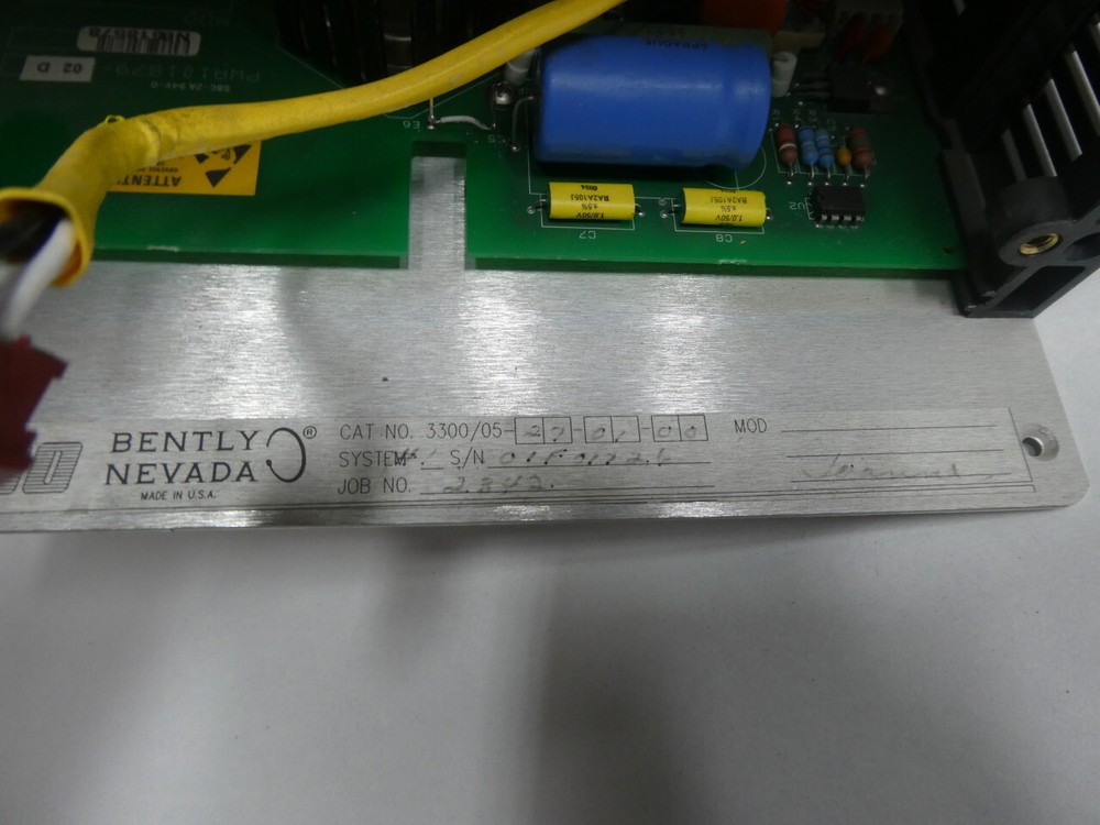 Bently Nevada 3300/05-27-01-00 Chassis Module