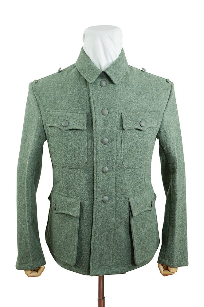 WW2 German M42 elite EM fieldgrey wool tunic Feldbluse