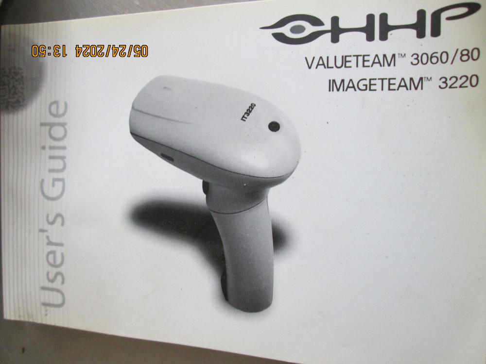 HHP Imageteam Mid-Range Linear Imager PN 3220-1423KT Barcode Scanner