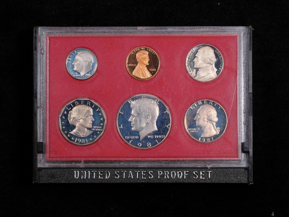 1981 Type 2 Proof Set #J11625