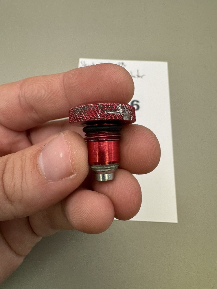 Shocktech Paintball Intimidator Ram Cap Red