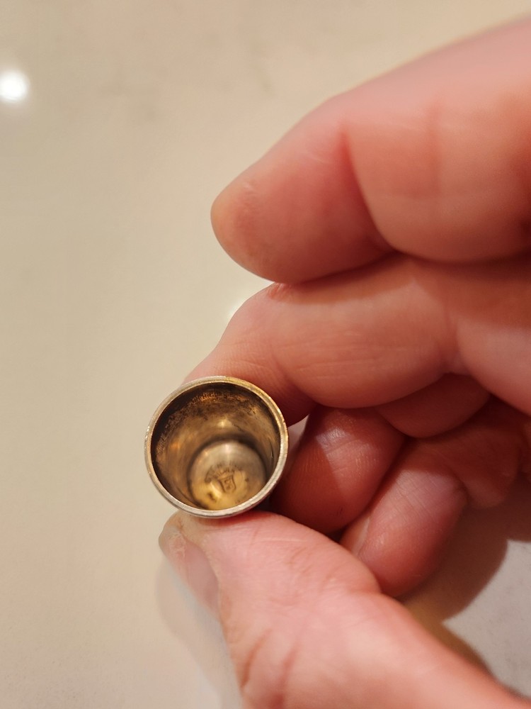 #9 Sterling Silver Sewing Thimble