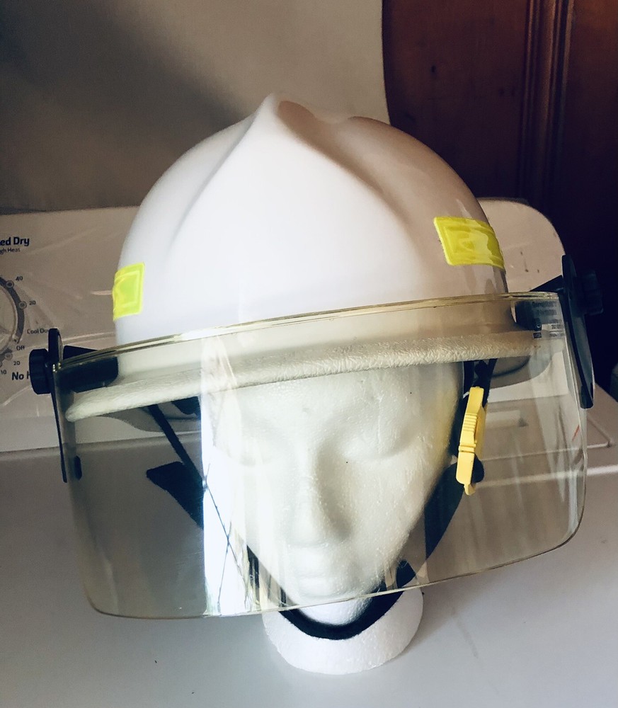 Firefighters Boots (size 6 1/2) & Helmet