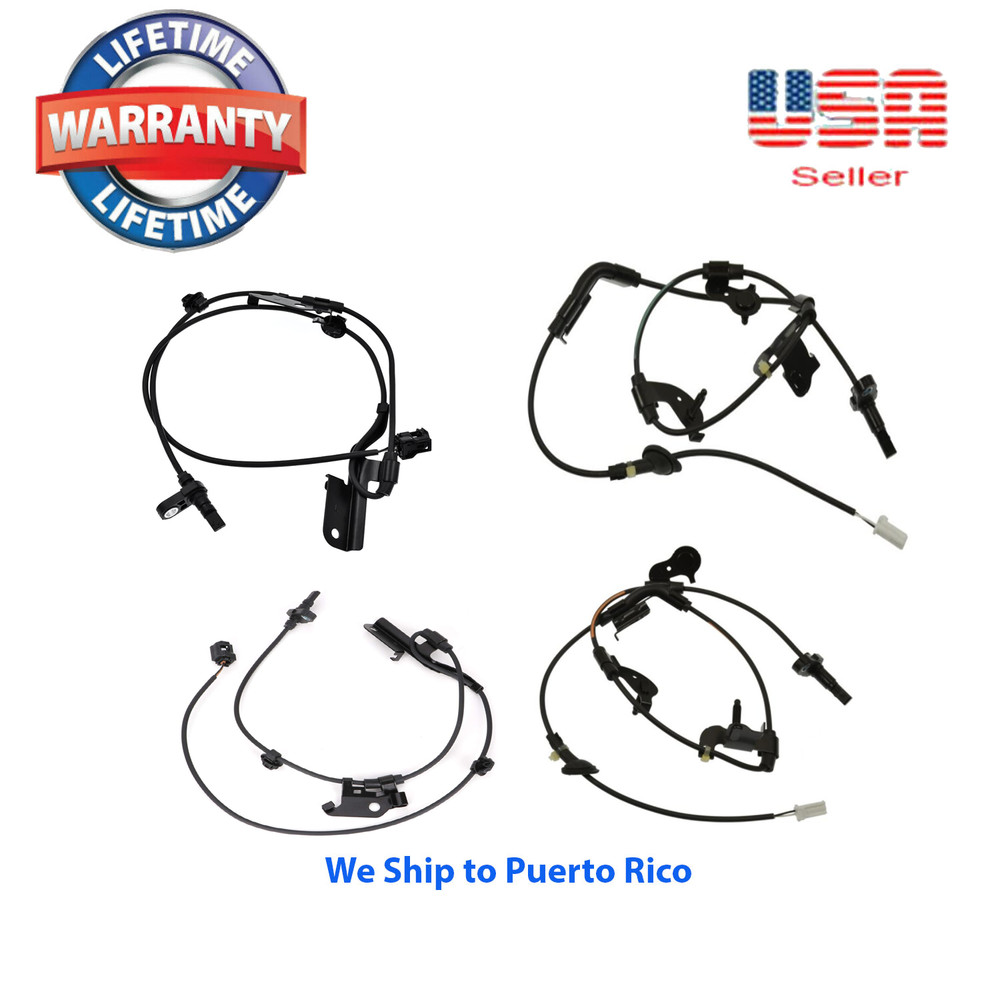 4 ABS Wheel Speed Sensor Front Rear Right & Left Fit Toyota RAV4 AWD 2014-2018