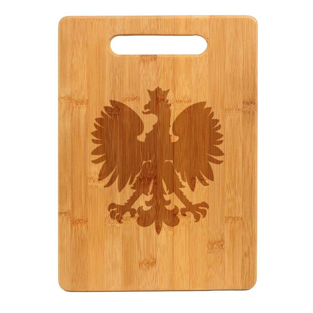 Bamboo Wood Cutting Board Poland Eagle