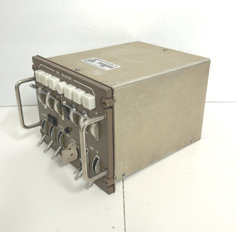 Boeing 737 Aircraft Audio Selector Control Panel P/N 5032-1-4