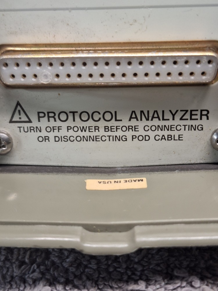 Vintage HP Hewlett Packard 18179A Interface Cover RS-232C/V.24 Protocol Analyzer