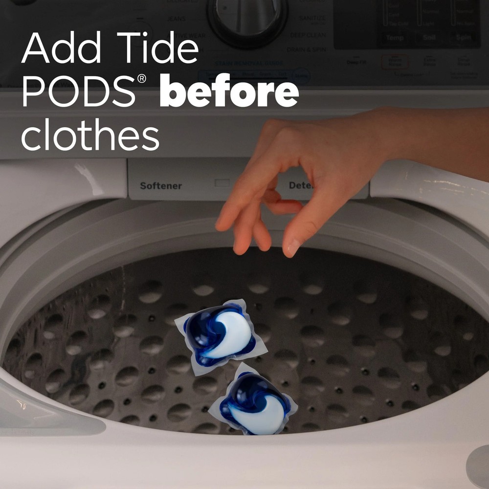 2 PACK Tide PODS Liquid Laundry Detergent Packs, Spring Meadow Scent, 76 Count