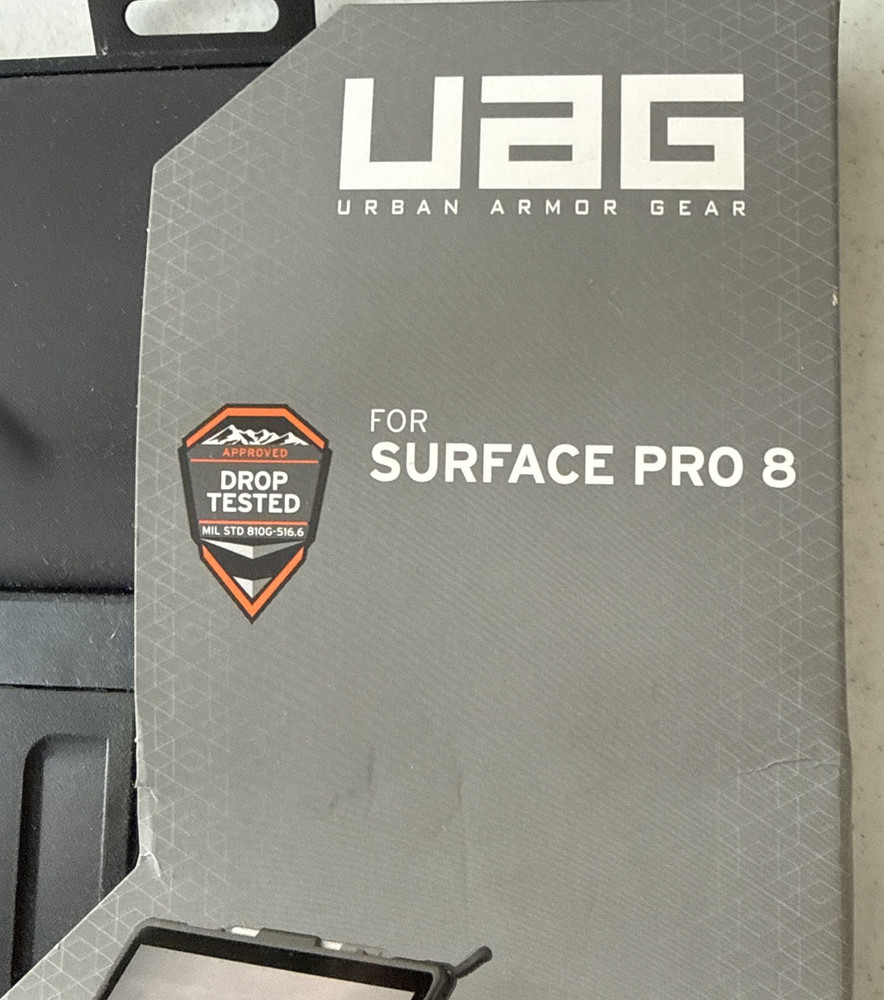 UAG Microsoft Surface Pro 8 Metropolis Case SE Black