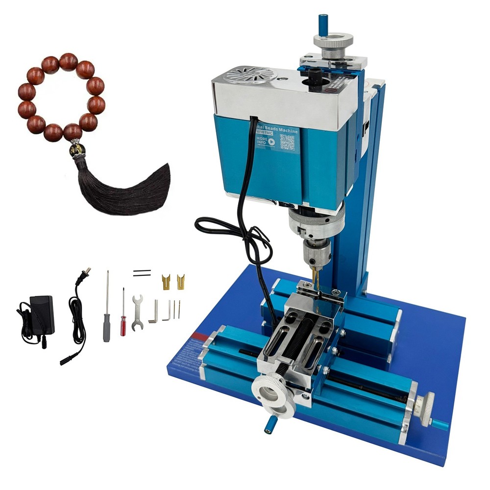 Used!!! Micro Metal Drill Milling Machine Teaching Attachments for Making Bead