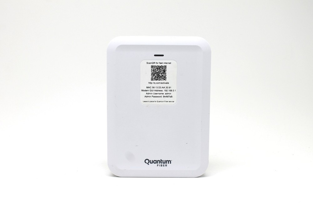 Quantum Fiber C5500XK High Performance Modem no Power Adapter