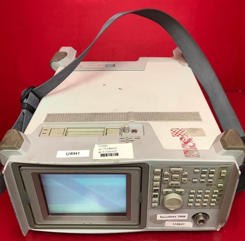 ADVANTEST U4941 RF FIELD ANALYZER S/N 73140493