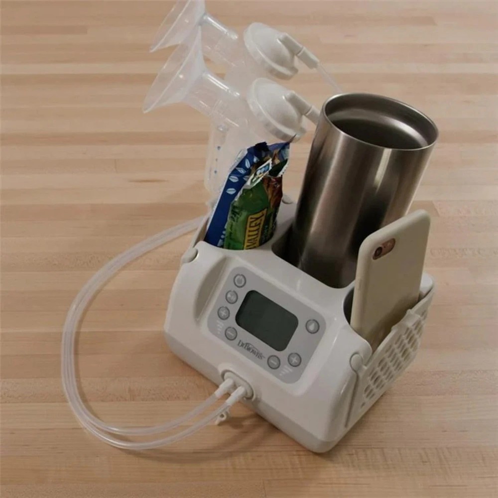 Dr. Brown'S BF100 Customflow Double Electric Quiet Breast Pump with Softshape™
