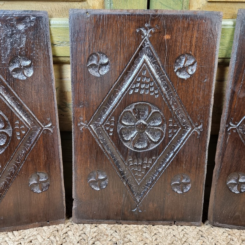 Three 17th century panels.