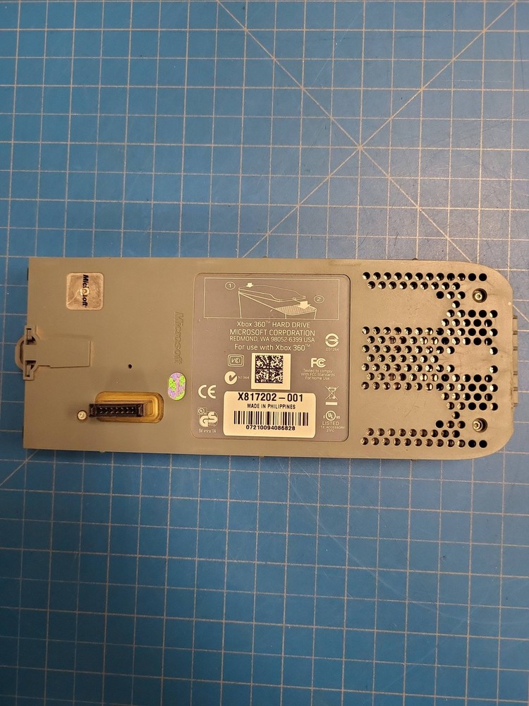 Microsoft Xbox 360 HDD Hard Drive 60GB Replacement Console Part