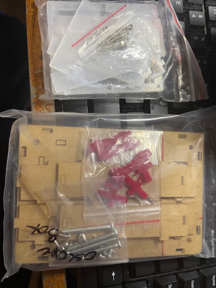 6 Misc Acrylic Transparent Cases