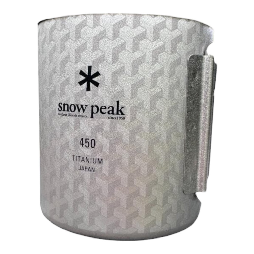 Snow Peak Titanium Mug 450ml Custom Design Camping Cup Fast Shipping