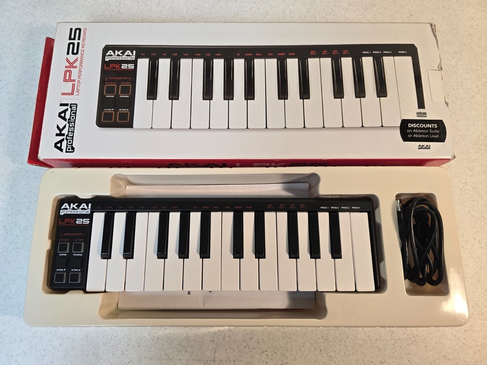 Akai Professional LPK25 25-Key USB-MIDI Controller Keyboard