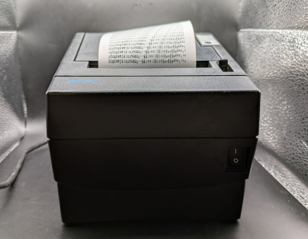SNBC BTP- 2002NP POS Thermal Receipt Printer USB with Power Cable