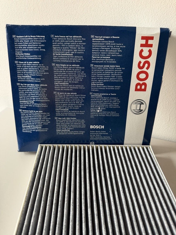 Bosch R2416 Activated Carbon Cabin Replacement Filter