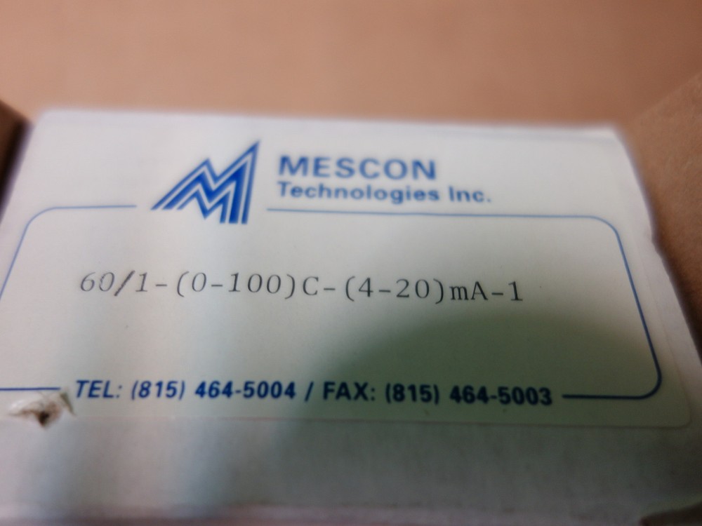 Mescon Technologies Model 60/1 * NEW