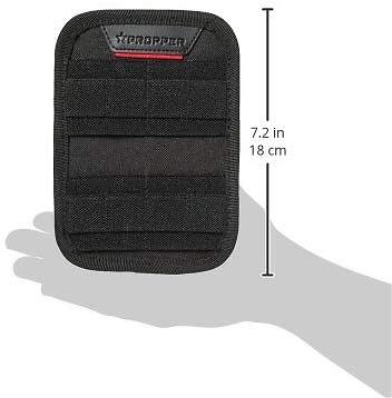 Propper 7 x 5 Elastic Organizer Panel, Black, One Size