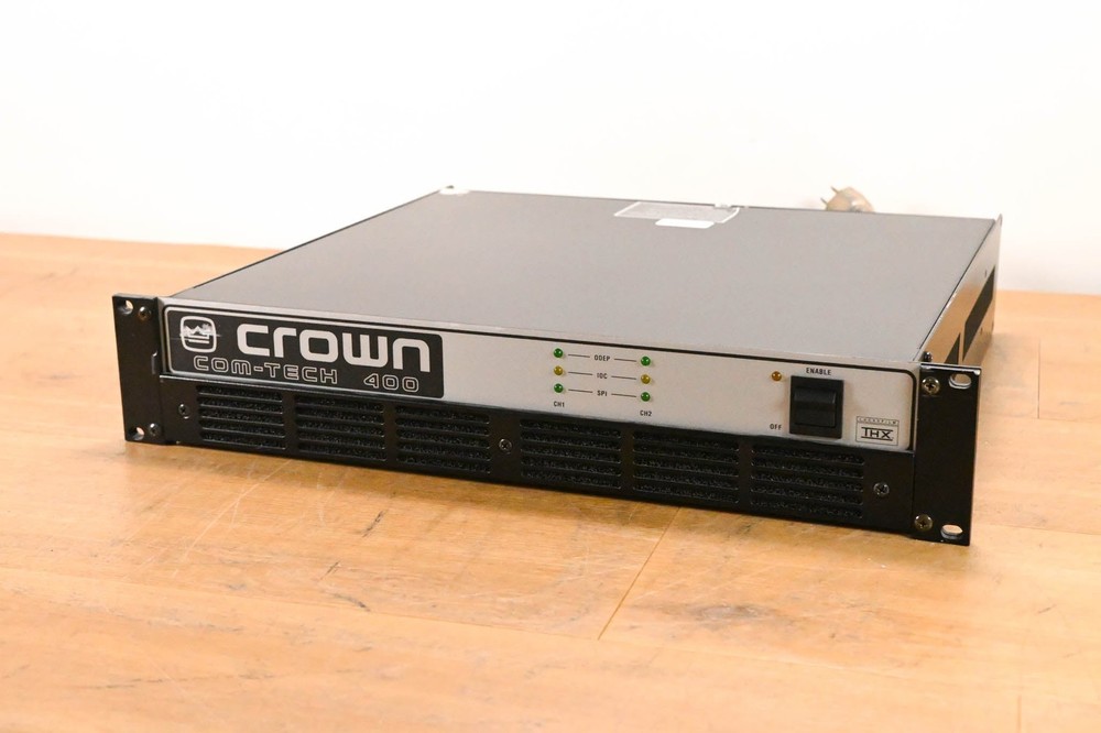 Crown Com-Tech 400 2-Channel Power Amplifier CG01ZTX