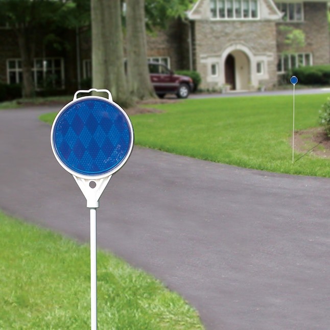 Hillman 48-in Blue Driveway marker
