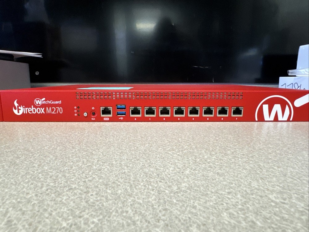 WatchGuard Firebox M270 Firewall Security System GREAT CONDITION RESET