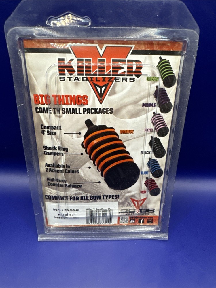 30.06 Outdoors - Killer V Stabilizer - 4" - Blue