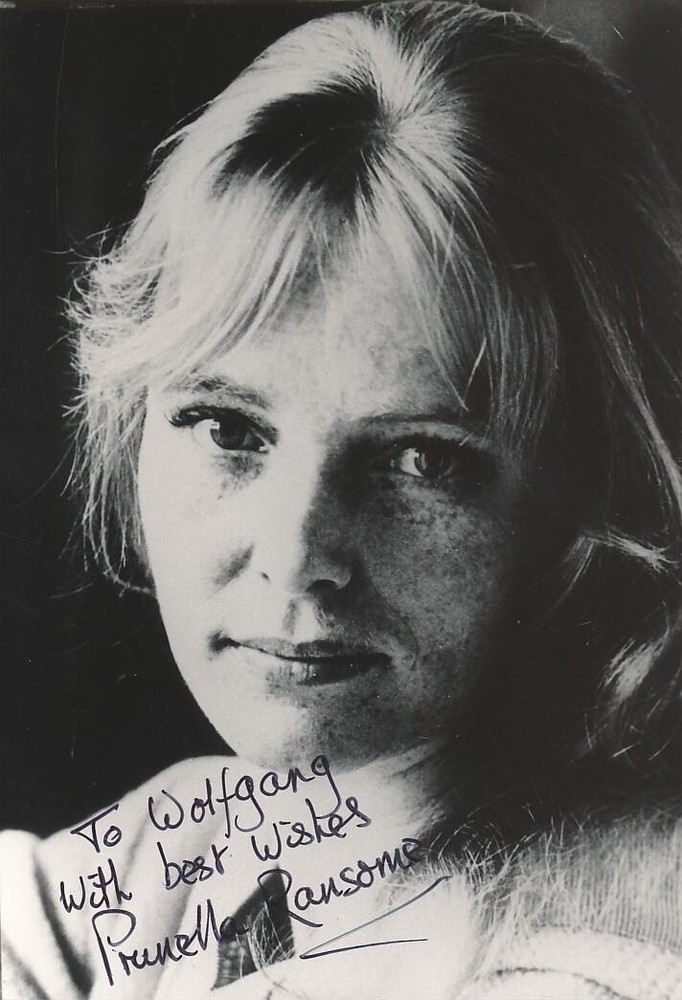 Prunella Ransome- Signed B&W Photograph