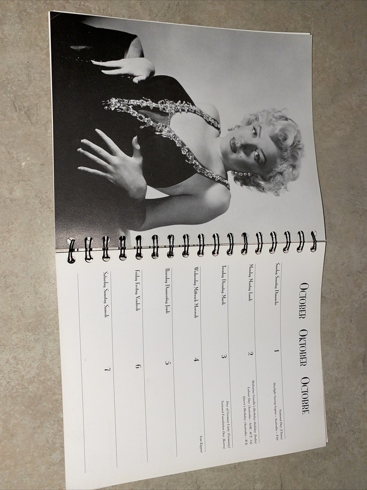 Marilyn Monroe 1995 Datebook