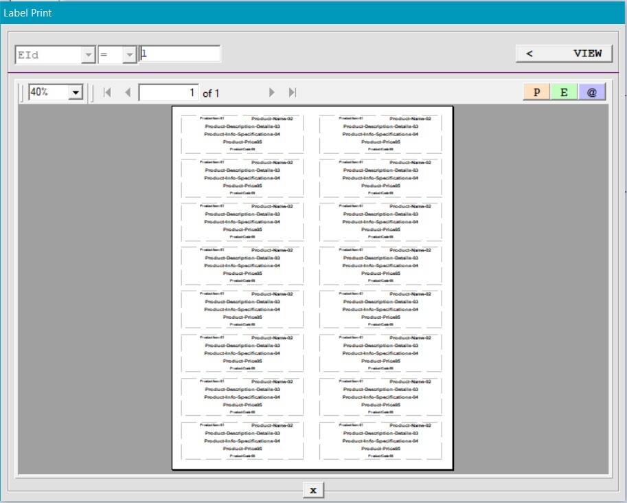 Inventory Item Label Maker Software - Tag Marker NTUF