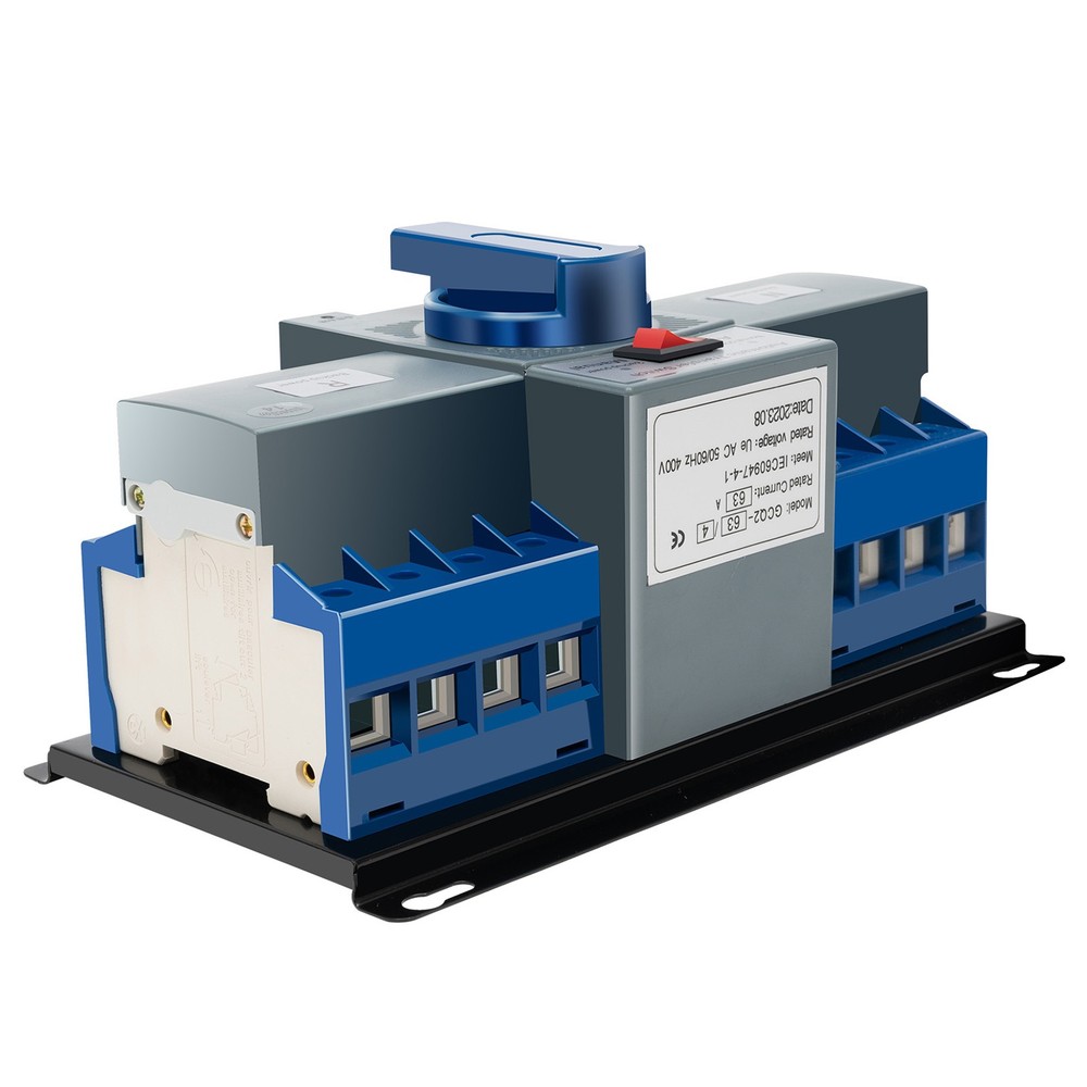 63A Dual Power Automatic Transfer Switch CB Level M6 Generator Transfer Switch
